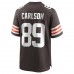Cleveland Browns Stephen Carlson Men's Nike Brown Game Jersey