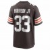 Cleveland Browns Ronnie Harrison Jr. Men's Nike Brown Game Jersey