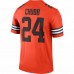 Cleveland Browns Nick Chubb Men's Nike Orange Inverted Legend Jersey