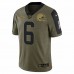 Cleveland Browns Baker Mayfield Men's Nike Olive 2021 Salute To Service Limited Player Jersey