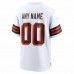Cleveland Browns Men's Nike White 1946 Collection Alternate Custom Jersey