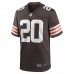 Cleveland Browns Greg Newsome II Men's Nike Brown Game Jersey