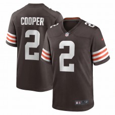 Cleveland Browns Amari Cooper Men's Nike Brown Player Game Jersey