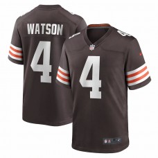 Cleveland Browns Deshaun Watson Men's Nike Brown Game Jersey