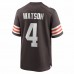 Cleveland Browns Deshaun Watson Men's Nike Brown Game Jersey