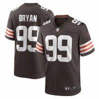 Cleveland Browns Taven Bryan Men's Nike Brown Game Jersey