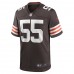 Cleveland Browns Ethan Pocic Men's Nike Brown Game Jersey