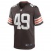 Cleveland Browns Nate Meadors Men's Nike Brown Game Jersey