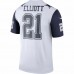 Dallas Cowboys Ezekiel Elliott Men's Nike White Color Rush Legend Jersey