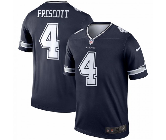 Dallas Cowboys Dak Prescott Men's Nike Navy Legend Player Jersey