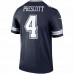 Dallas Cowboys Dak Prescott Men's Nike Navy Legend Player Jersey