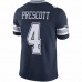 Dallas Cowboys Dak Prescott Men's Nike Navy 60th Anniversary Limited Jersey