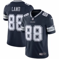 Dallas Cowboys CeeDee Lamb Men's Nike Navy Vapor Limited Jersey
