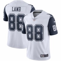 Dallas Cowboys CeeDee Lamb Men's Nike White 2nd Alternate Vapor Limited Jersey