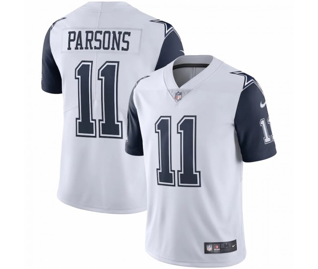 Dallas Cowboys Micah Parsons Men's Nike White Alternate 2 Vapor Limited Jersey