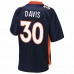 Denver Broncos Terrell Davis Men's NFL Pro Line Navy Retired Player Jersey
