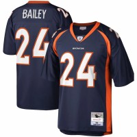 Denver Broncos Champ Bailey Men's Mitchell & Ness Navy Legacy Replica Jersey