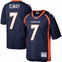 Denver Broncos John Elway Men's Mitchell & Ness Navy Legacy Replica Jersey
