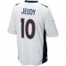 Denver Broncos Jerry Jeudy Men's Nike White Game Jersey