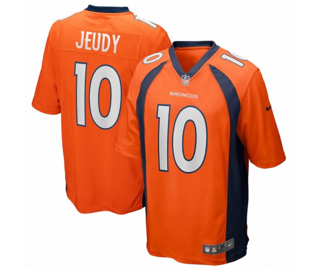 Denver Broncos Jerry Jeudy Men's Nike Orange Player Game Jersey