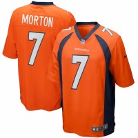 Denver Broncos Craig Morton Men's Nike Orange Game Retired Player Jersey