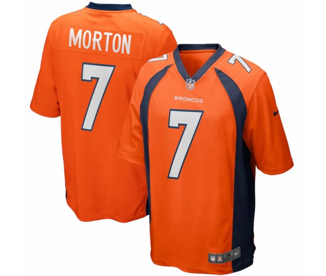 Denver Broncos Craig Morton Men's Nike Orange Game Retired Player Jersey