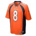 Denver Broncos Brandon McManus Men's Nike Orange Game Jersey