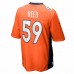 Denver Broncos Malik Reed Men's Nike Orange Game Jersey