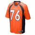 Denver Broncos Calvin Anderson Men's Nike Orange Game Jersey