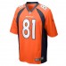 Denver Broncos Tim Patrick Men's Nike Orange Game Jersey