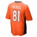 Denver Broncos Tim Patrick Men's Nike Orange Game Jersey