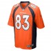 Denver Broncos Andrew Beck Men's Nike Orange Game Jersey