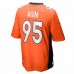 Denver Broncos McTelvin Agim Men's Nike Orange Game Jersey