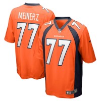 Denver Broncos Quinn Meinerz Men's Nike Orange Game Jersey