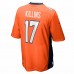 Denver Broncos Adrian Killins Men's Nike Orange Game Jersey