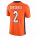 Denver Broncos Patrick Surtain II Men's Nike Orange Vapor Limited Jersey