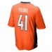 Denver Broncos Kenny Young Men's Nike Orange Game Jersey