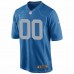 Detroit Lions Men's Nike Blue Throwback Custom Game Jersey