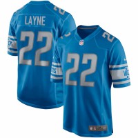Detroit Lions Bobby Layne Men's Nike Blue Game Retired Player Jersey