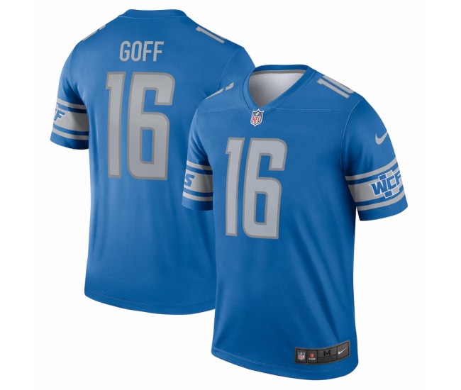 Detroit Lions Jared Goff Men's Nike Blue Legend Jersey