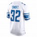 Detroit Lions D'Andre Swift Men's Nike White Game Jersey