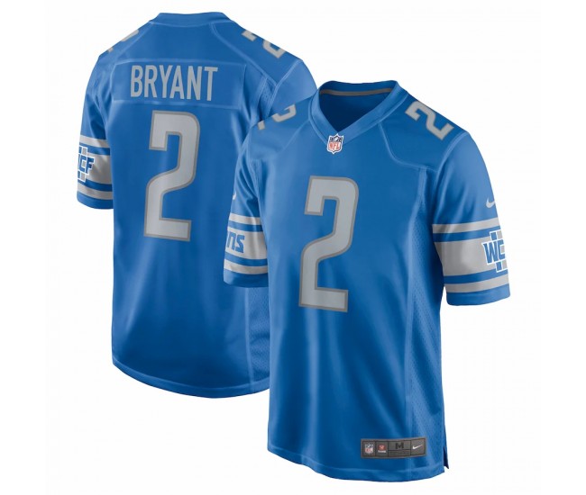 Detroit Lions Austin Bryant Men's Nike Blue Player Game Jersey