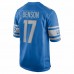 Detroit Lions Trinity Benson Men's Nike Blue Game Jersey