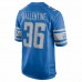 Detroit Lions Corey Ballentine Men's Nike Blue Game Jersey