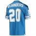Detroit Lions Barry Sanders Men's Mitchell & Ness Blue 1991 Authentic Retired Player Jersey