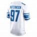 Detroit Lions Aidan Hutchinson Men's Nike White 2022 NFL Draft First Round Pick Game Jersey