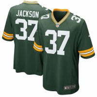 Green Bay Packers Josh Jackson Men's Nike Green Game Player Jersey