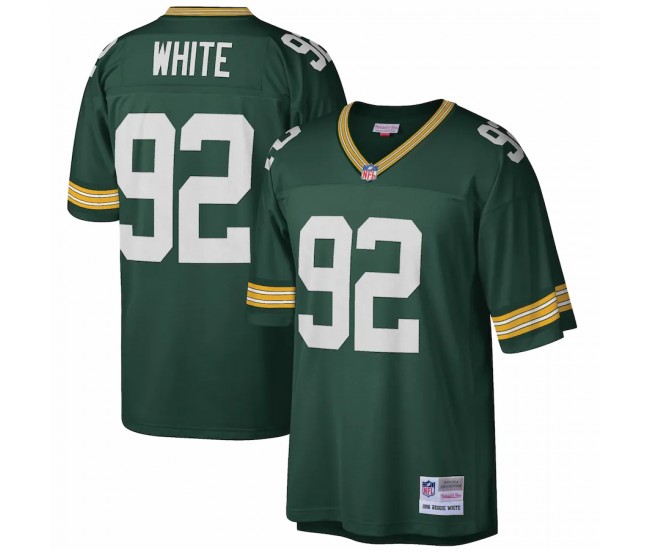 Green Bay Packers Reggie White Men's Mitchell & Ness Green Big & Tall 1996 Retired Player Replica Jersey
