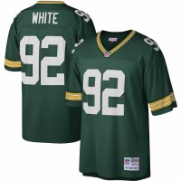 Green Bay Packers Reggie White Men's Mitchell & Ness Green 1996 Legacy Replica Jersey