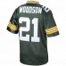 Green Bay Packers Charles Woodson Men's Mitchell & Ness Green 2010 Authentic Throwback Retired Player Jersey